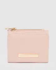 Pink And Gold Han Mini Wallet