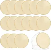 BENECREAT 40mm Round Blank Challenge Coin, Round Metal Stamping Blank Coin Alloy Discs with Protection Box