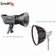 SmallRig RC-120D 120W LED Video Light 3470 + RA-D55 21.6" Parabolic Softbox 3585