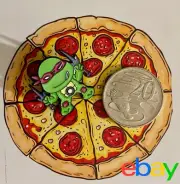 Teenage Mutant Ninja Turtles - Raphael - Metal & Enamel Pin Free Post