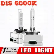 2 X D1C D1S D1R 6000K White HID Xenon Headlight Light Bulbs Replacement (for: Volvo)