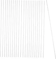 Veemoon 50pcs Hollow Plastic Tubes for DIY Crafts Lightweight Round Sand Table Model Making Supplies Durable Precision Engineered for Architectural Projects