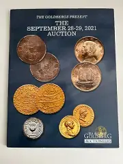 IRA & LARRY GOLDBERG COIN AUCTION CATALOG SEP 28-29, 2021 WORLD ANCIENT COIN CUR