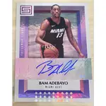 2017-18 PANINI STATUS BAM ADEBAYO RC FRESHMAN AUTO