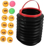 Funny Raffle Drawing Balls Set of 10 Plastic Number Balls for Home Parties for Bar Games Entertainment Events