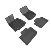 3D MAXpider Custom Fit Kagu Black 1st 2nd Row Floor Liners for Lexus IS250 350