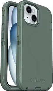 OtterBox Defender Series MagSafe Case for iPhone 15/iPhone 14/iPhone 13, Shockproof, Drop Proof, Ultra-Rugged, Protective Case, 7X Tested to Military Standard, Green