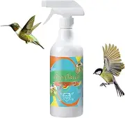 Riaisttd Bird Repelling Spray - Stable Bird Repeller 300ml | Gentle Portable Wide Coverage Natural Mist for Garden Lawn Patio Home Vegetation Zones Building Corners Plants