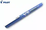 [Pilot] V5 Hi-Tecpoint 0.5mm RollerBall Pen Blue Ink Cartridge System