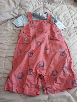 Carter's Just One You Lion Overalls Outfit Size 18M BNwT