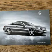 2010 MERCEDES BENZ CL CL63 CL65 CL600 AMG CL500 C216 LAUNCH BROCHURE