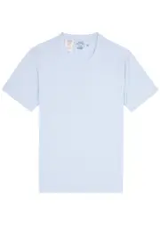 Polo Ralph Lauren Logo-embroidered Stretch-jersey Pyjama T-shirt - Light Blue XL