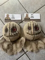 Scarecrow Halloween Mask 2 Pack $40 Retail