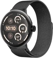 Milanese for Google Pixel Watch Band 3/2/1 45mm 41mm Men/Women,Stainless Steel Loop Magnetic Milanese Mesh Metal Strap for Google Pixel Watch 3/2/1 Band