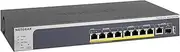 Netgear NETGEAR 8-Port PoE Plus Multi-Gigabit Smart Managed Pro Switch with 10G Copper/Fiber Uplinks (MS510TXPP-100AJS),MS510TXPP-100AJS