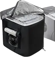 Arrovarp Ice Maker Insulation Cover - Heat Shield Ice Maker Machine Portable Insulation Cover | Maker Protective Cover Ice Maker Dustproof Cover for Offices Home