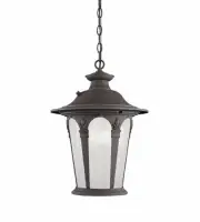 Quintessence 1 Light Outdoor Hanging Lantern in Autumn Gold