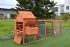 PawHub Extra Large 3.1 Meters Wooden Chicken Coop with run Rabbit Hutch Guinea P