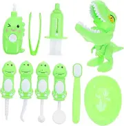 LRXIYODE 1set Dinosaur Doctor Toy Kit for Boys and Girls Realistic Educational Playset Fun Pretend Play for Boys Girls Compact Portable for Birthdays Holidays