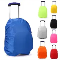 在飛比找蝦皮購物優惠-兒童手提箱拉桿書包背包防雨罩行李防水防雨罩