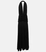 [Alaia] Alaïa Halterneck gown AU 16 black