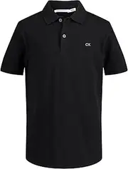[Calvin Klein] Big Boys' Solid Pique Polo