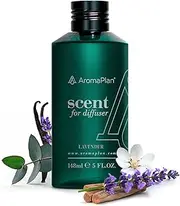 Aromaplan Hotel Scents Lavender 5 Fl Oz (148ml), Home Luxury Aroma & Hotel Collection Diffuser Oil- Hotel Diffuser Oil for Aromatherapy- USA Made, Bigger Bottle, Bolder Aroma & Longer Lasting