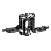 GH-03+ High Stability and Balance Aluminum Dual Camera Gimbal Head Photography/