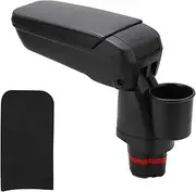 Central Armrest Box with Water Cup Holder Replacement Compatible for Mercedes Smart for Two for Four 453 15-19