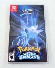 POKEMON BRILLIANT DIAMOND NEW FACTORY SEALED 2021 Authentic Nintendo Switch