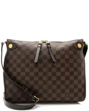 Louis Vuitton Brown Coated Canvas & Leather Duomo (Authentic Pre-Loved)