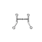 Myler Bits Myler SS 7 Flat Shank Sweet Iron Snaffle