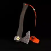 Wood Handle Best Camping Hatchet Small Tomahawk Mini Axe Bushcraft Camp Survival