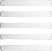 TIDTALEO 5pcs Document Storage Tube Durable Pe Poster Tubes Caps Lightweight for Transporting Documents and Artwork