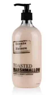 Scents of Nature by Tilley Body Lotion - Toasted Marshmallow - Australian Made