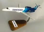 Contour Airlines Embraer ERJ-135 Desk Top Display Jet Model 1/72 SC Airplane New