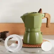 Stovetop Espresso and Coffee Maker Moka Pot for Italian and Cuban Cafe Brewing M
