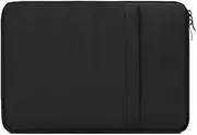15.6" Waterproof Laptop Sleeve Case Carry Cover Bag for MacBook Air Pro 13 14 15 (Black)