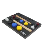 Wiha Tools 83270 Split Head Mallet Foam Tray Set, 14 Piece