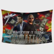 Tate Brothers | Top G Flag Funny Meme College Dorm Room Flag Tapestry For Guys
