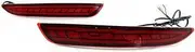 Car Rear Fog Lamp LED Rear Bumper Brake Light Dynamic Turn Signal Light Reflector for Mazda 3 for Axela 2019-2021 Rear Lights(001)