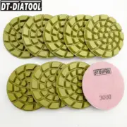 9pcs/set Diamond Polishing Pads 4''/100mm for Concrete Terrazzo Sanding Disc