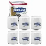 Purolator 6pc Engine Oil Filter For 2013-2015 Ford Taurus 2.0 6YS3B (for: Ford)