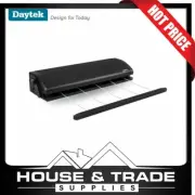 Daytek 5 Line Anthracite Black Retractable Clothesline A02841401