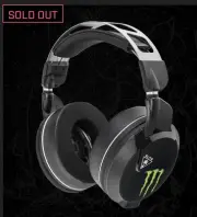 Monster Energy x Turtle Beach Elite Pro 2 Promo Exclusive Gaming Headset 3.5mm