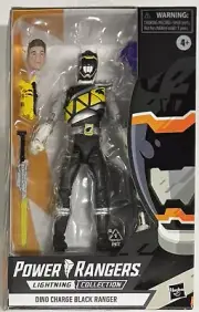 Power Rangers Lightning Collection Dino Charge Black Ranger Figure