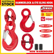 1120kg-2000-3150kg Hammerlock & Eye Sling Hook Caravan Trailer connecting Extend
