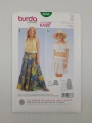 Burda Sewing Pattern 6666 Women's Skirt Pattern Size US 8-18 EUR 34-44 NEW