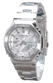 Casio G-SHOCK G-STEEL Analog Digital World Time Quartz GM-2110D-7A Mens Watch