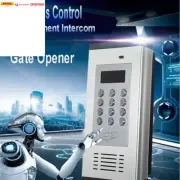 Multifunction Access Control Alarm System 2G/4G GSM Intercom Supports RFID Card